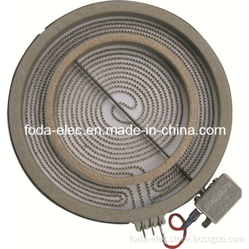 Duplex Winding Infrared Coil/ Ceramic Cooker/ Heating Plate/Radiant Element/Hob